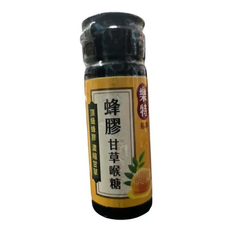 【樂特】蜂膠甘草喉糖６.５g/盒